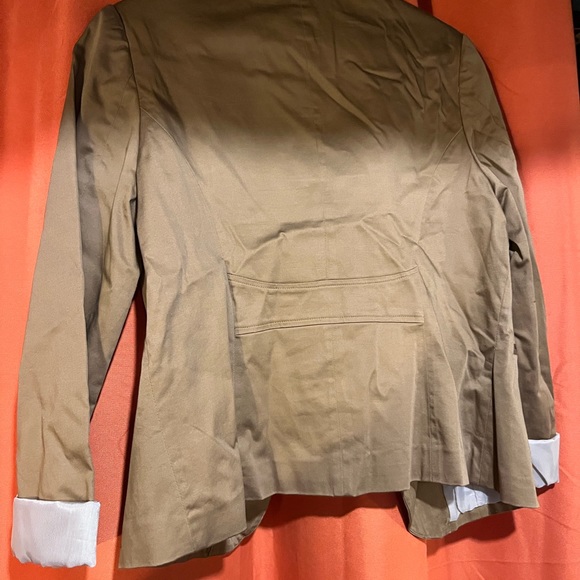 Womens Smart Set Tan Jacket - Picture 5 of 5